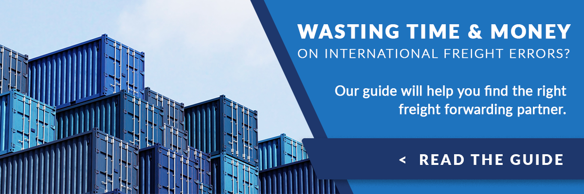 Our international freight forwarding guide will help you find the right freight forwarding partner